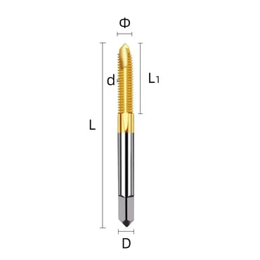 Spiral point tap Support non-standard customization Shandong Denso Pricision Tools Co.,Ltd.
