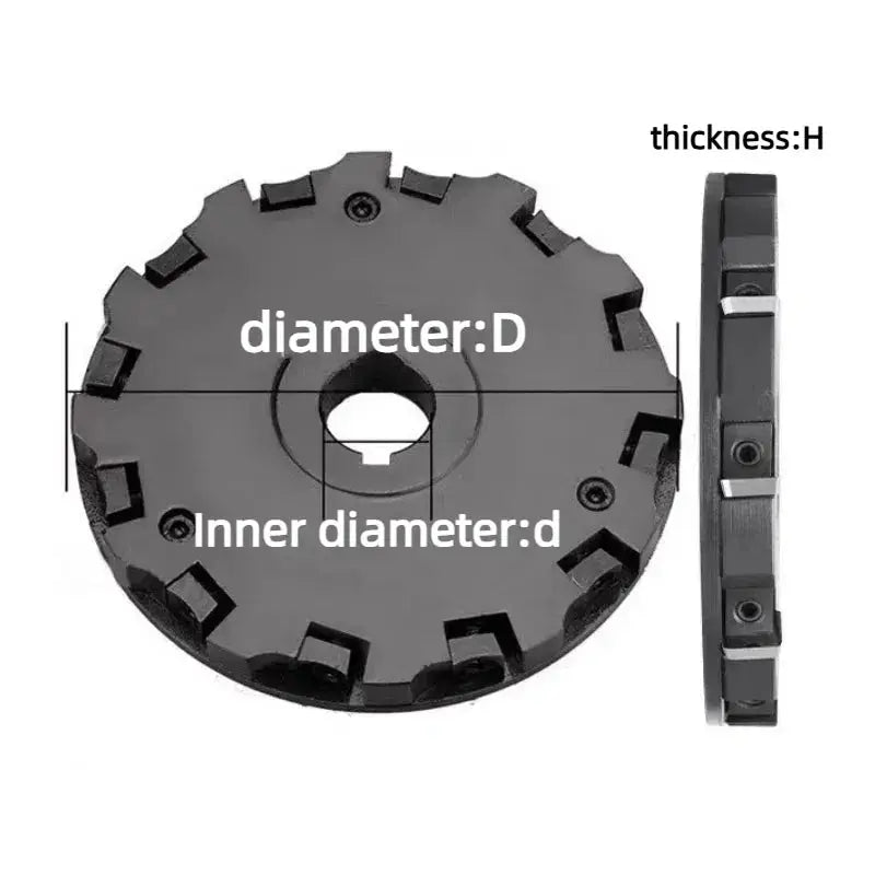 Machine tool accessories CNC tool holders End milling cutter discs Machine clamped three-sided blade cutter discs Shandong Denso Pricision Tools Co.,Ltd.