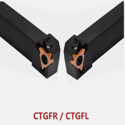 CNC grooving tool holder external shallow grooving tool CTGFR KTGFR1616h16 2020k16 Shandong Denso Pricision Tools Co.,Ltd.