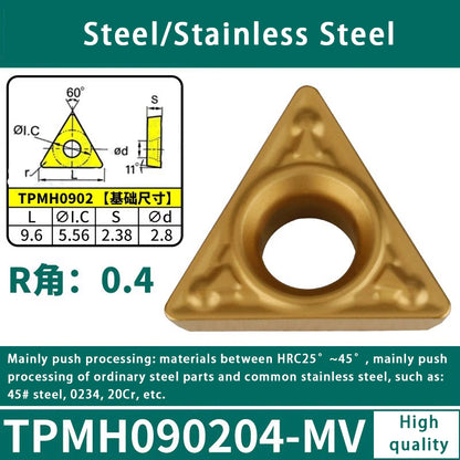 121-Triangular boring blade steel TCMT/TPGH fine boring blade Shandong Denso Pricision Tools Co.,Ltd.