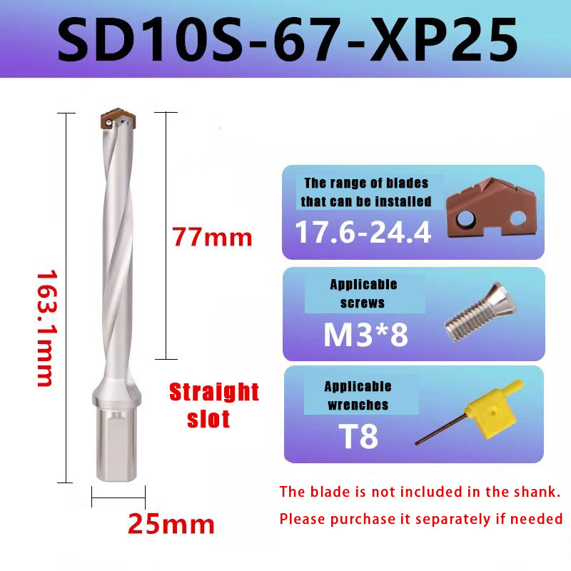 3013-Spade drill deep hole drill crown drill violent drill