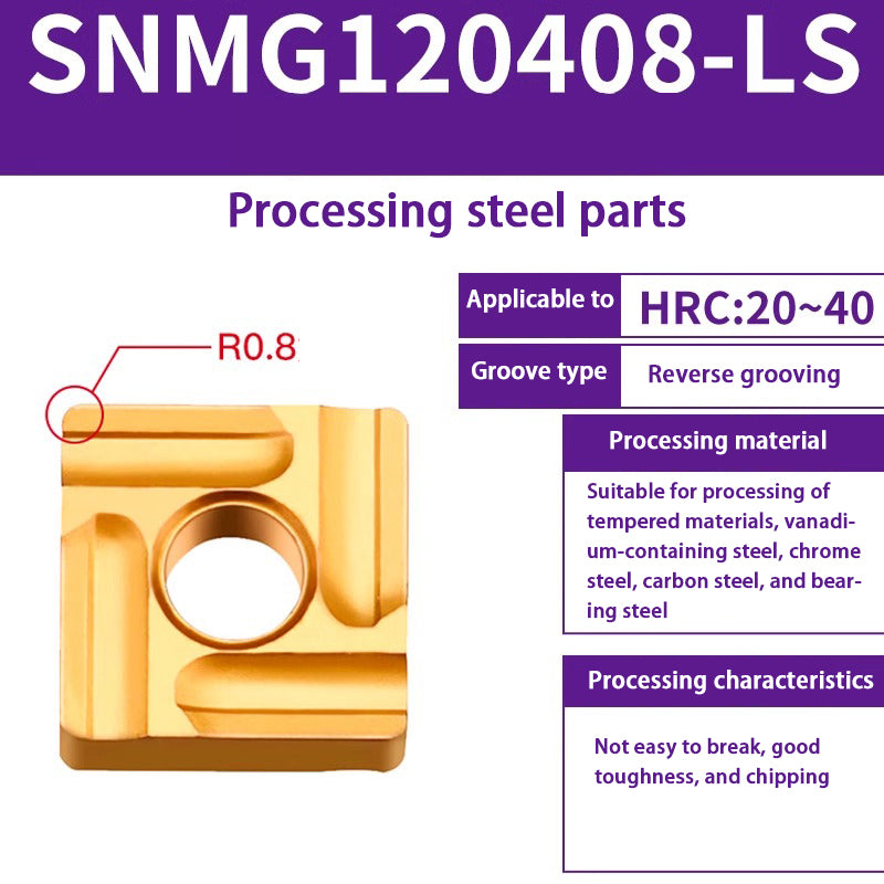 118-snmg120408/04 Stainless steel slotting carbide turning inserts Shandong Denso Pricision Tools Co.,Ltd.