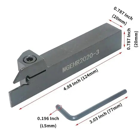 CNC outer diameter grooving tool MGEHR2020-3 spring steel lathe outer diameter grooving tool Shandong Denso Pricision Tools Co.,Ltd.