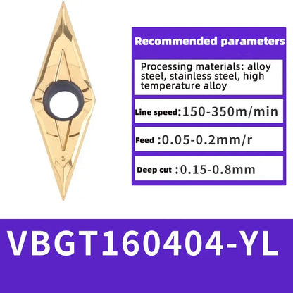 85-VBMT/VCMT/VCGT/VBGT tungsten steel blade diamond head Shandong Denso Pricision Tools Co.,Ltd.