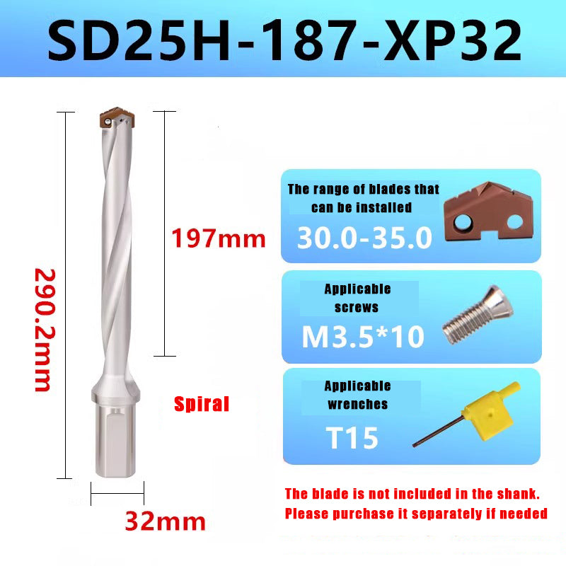 3013-Spade drill deep hole drill crown drill violent drill