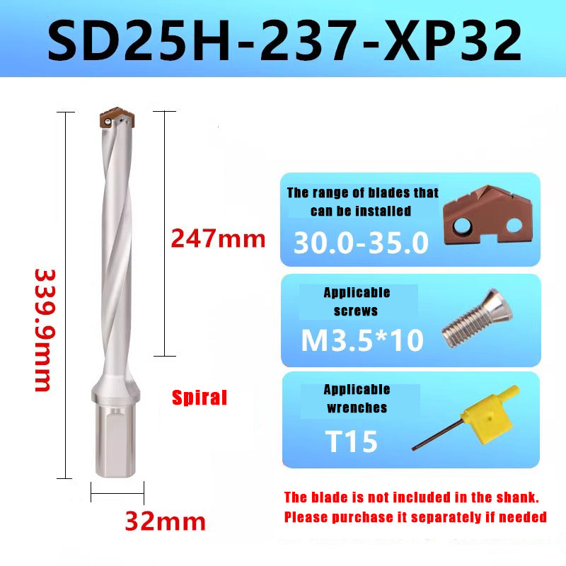 3013-Spade drill deep hole drill crown drill violent drill