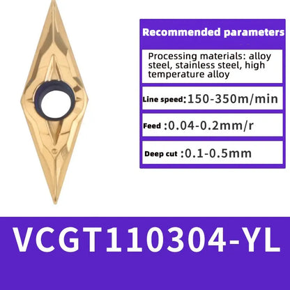 85-VBMT/VCMT/VCGT/VBGT tungsten steel blade diamond head Shandong Denso Pricision Tools Co.,Ltd.