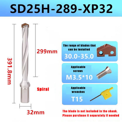 3013-Spade drill deep hole drill crown drill violent drill