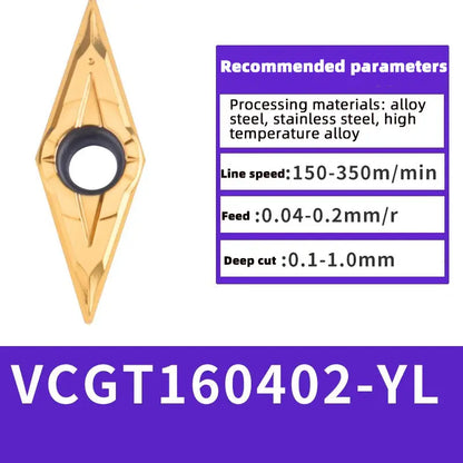 85-VBMT/VCMT/VCGT/VBGT tungsten steel blade diamond head Shandong Denso Pricision Tools Co.,Ltd.