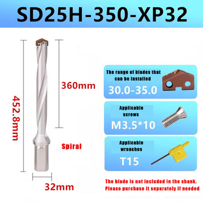 3013-Spade drill deep hole drill crown drill violent drill