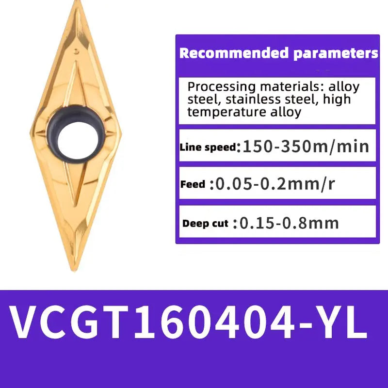 85-VBMT/VCMT/VCGT/VBGT tungsten steel blade diamond head Shandong Denso Pricision Tools Co.,Ltd.