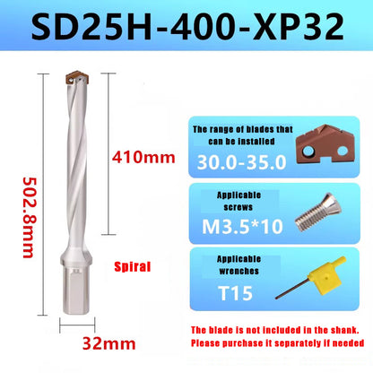 3013-Spade drill deep hole drill crown drill violent drill