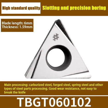 87-Special for boring head Fine boring blade TPGH08/TBGT06/TPGT09/TPGH1102 Steel parts Cast iron Stainless steel Shandong Denso Pricision Tools Co.,Ltd.