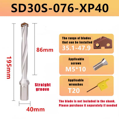 3013-Spade drill deep hole drill crown drill violent drill