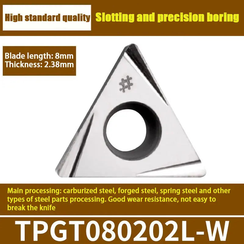 87-Special for boring head Fine boring blade TPGH08/TBGT06/TPGT09/TPGH1102 Steel parts Cast iron Stainless steel Shandong Denso Pricision Tools Co.,Ltd.