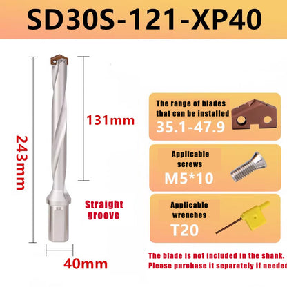 3013-Spade drill deep hole drill crown drill violent drill