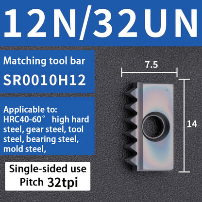 95-Comb milling blade/thread milling blade/comb blade 12/14/21/30 40N Shandong Denso Pricision Tools Co.,Ltd.