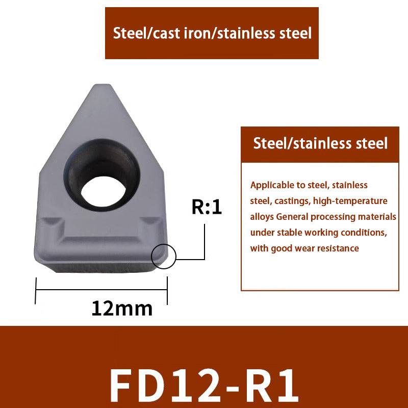 100-grooving tool bar end face groove tool large cutting depth blade FD08/10-R0.6 stainless steel cast iron knife Shandong Denso Pricision Tools Co.,Ltd.