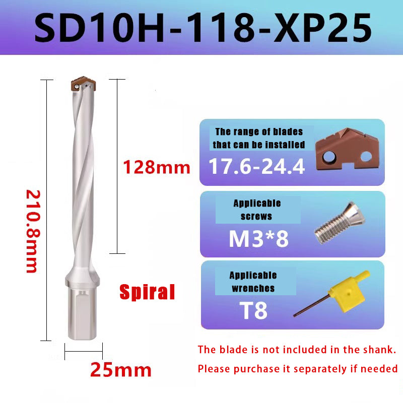 3013-Spade drill deep hole drill crown drill violent drill