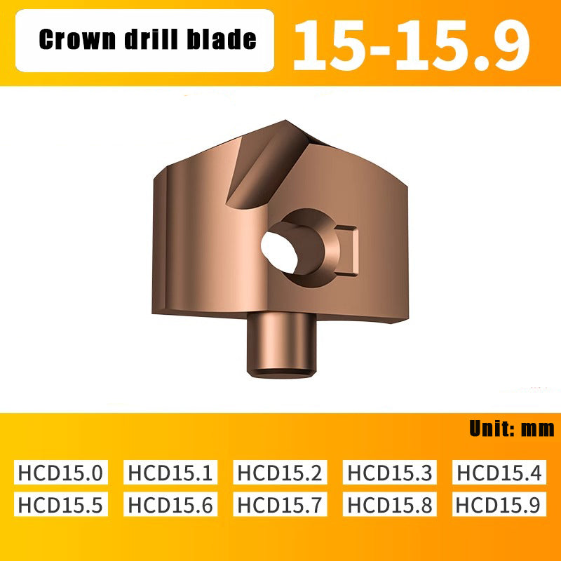 3015-Crown drill bit arbor blade U drill violent drill small diameter shovel drill CNC high speed extended internal cooling deep hole drill