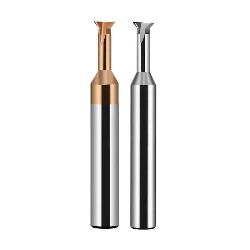 Dovetail end mill Solid tungsten steel dovetail groove milling cutter 45°60° steel aluminum coated carbide end mill Shandong Denso Pricision Tools Co.,Ltd.