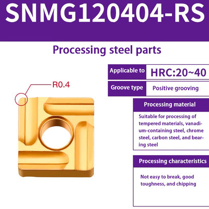 118-snmg120408/04 Stainless steel slotting carbide turning inserts Shandong Denso Pricision Tools Co.,Ltd.