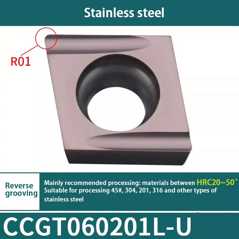 76-CCMT060204 stainless steel special external round cutter head Shandong Denso Pricision Tools Co.,Ltd.