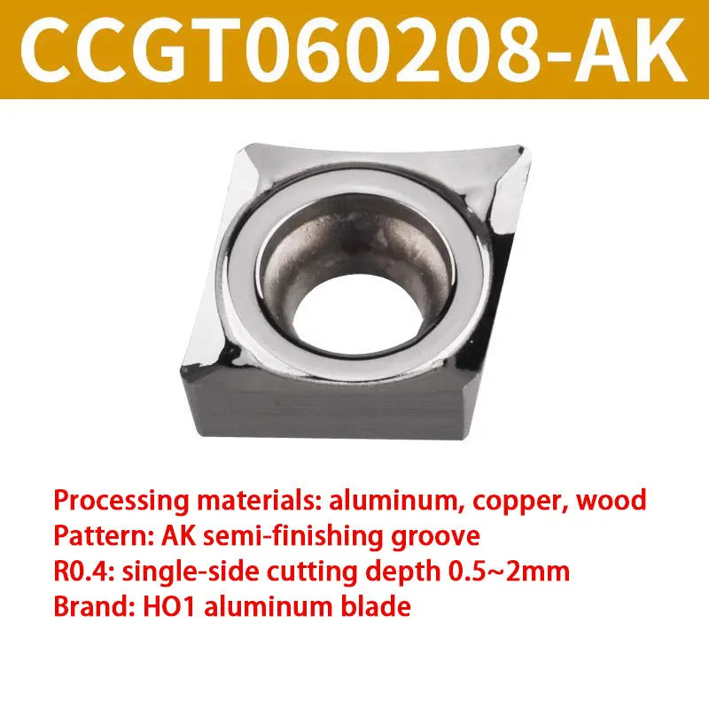 75-Aluminum blade CCGT09T3/060204/120408 alloy blade Shandong Denso Pricision Tools Co.,Ltd.