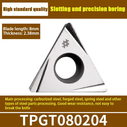 87-Special for boring head Fine boring blade TPGH08/TBGT06/TPGT09/TPGH1102 Steel parts Cast iron Stainless steel Shandong Denso Pricision Tools Co.,Ltd.