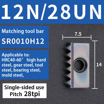 95-Comb milling blade/thread milling blade/comb blade 12/14/21/30 40N Shandong Denso Pricision Tools Co.,Ltd.