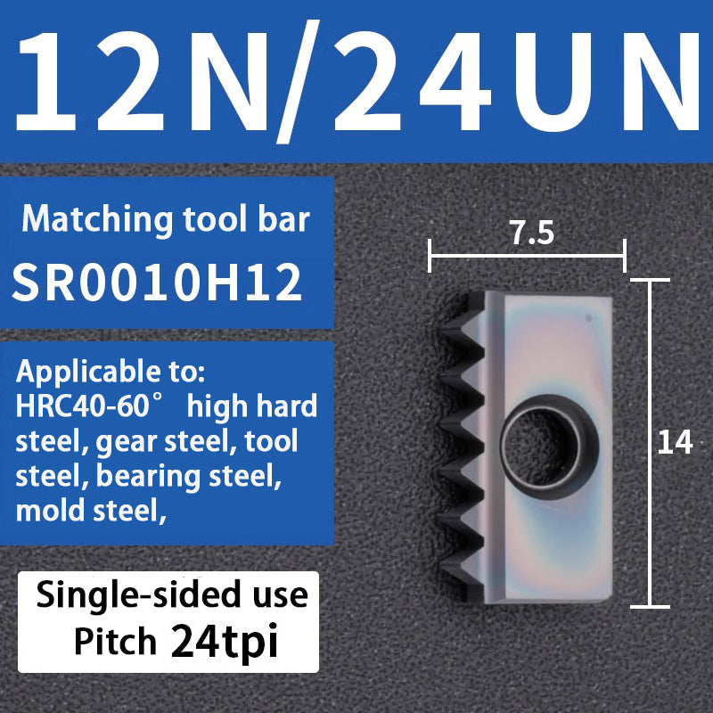 95-Comb milling blade/thread milling blade/comb blade 12/14/21/30 40N Shandong Denso Pricision Tools Co.,Ltd.