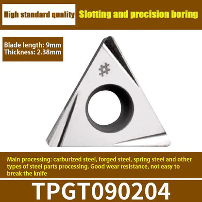 87-Special for boring head Fine boring blade TPGH08/TBGT06/TPGT09/TPGH1102 Steel parts Cast iron Stainless steel Shandong Denso Pricision Tools Co.,Ltd.