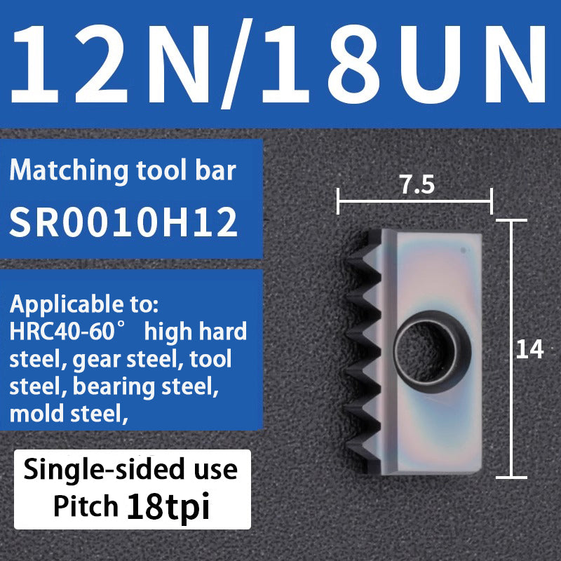 95-Comb milling blade/thread milling blade/comb blade 12/14/21/30 40N Shandong Denso Pricision Tools Co.,Ltd.