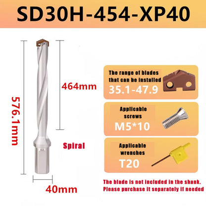 3013-Spade drill deep hole drill crown drill violent drill