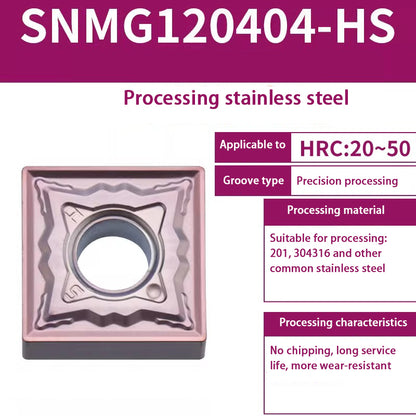 118-snmg120408/04 Stainless steel slotting carbide turning inserts Shandong Denso Pricision Tools Co.,Ltd.