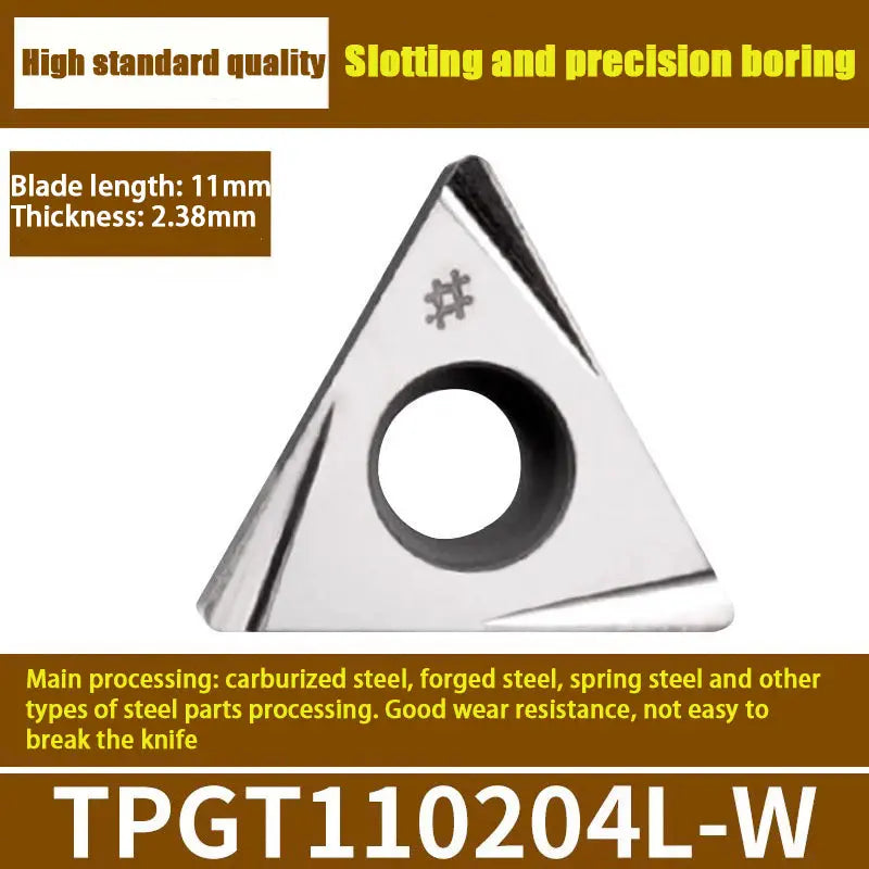 87-Special for boring head Fine boring blade TPGH08/TBGT06/TPGT09/TPGH1102 Steel parts Cast iron Stainless steel Shandong Denso Pricision Tools Co.,Ltd.