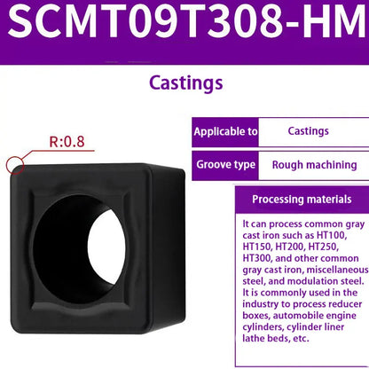 77-SCMT09T304 small square single-sided boring insert Shandong Denso Pricision Tools Co.,Ltd.