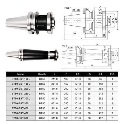 China produces CNC tools Save 90% of costs Customizable BT40/50-BST Boring Tool Holder for CBH or RBH Boring Heads BST Adapter Shandong Denso Pricision Tools Co.,Ltd.