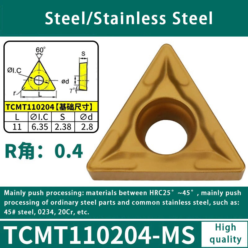 121-Triangular boring blade steel TCMT/TPGH fine boring blade Shandong Denso Pricision Tools Co.,Ltd.