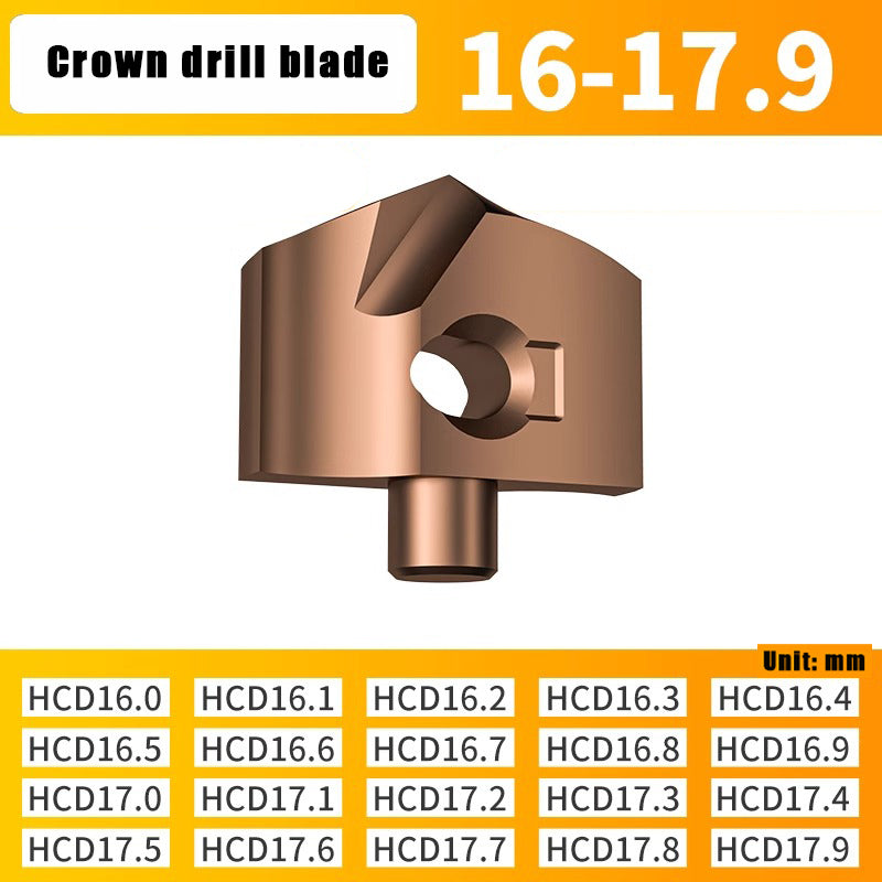 3015-Crown drill bit arbor blade U drill violent drill small diameter shovel drill CNC high speed extended internal cooling deep hole drill