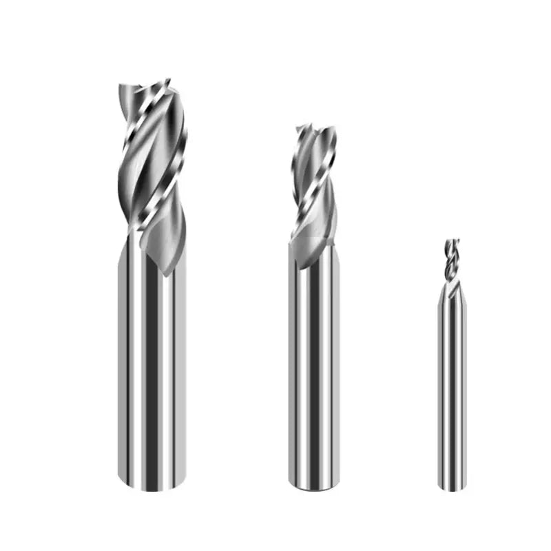 Square end mill 2Flute Super hard straight handle white steel Shandong Denso Pricision Tools Co.,Ltd.