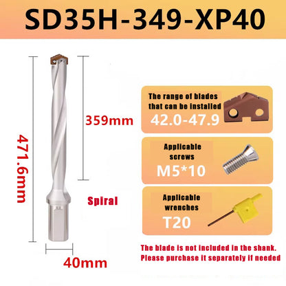 3013-Spade drill deep hole drill crown drill violent drill