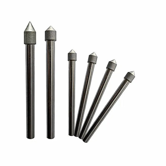 PCD tools China produces CNC tools Save 90% of costs Customizable 60° 90° Cylinder Long-Life Diamond  Grinding Bits for Metals Shandong Denso Pricision Tools Co.,Ltd.