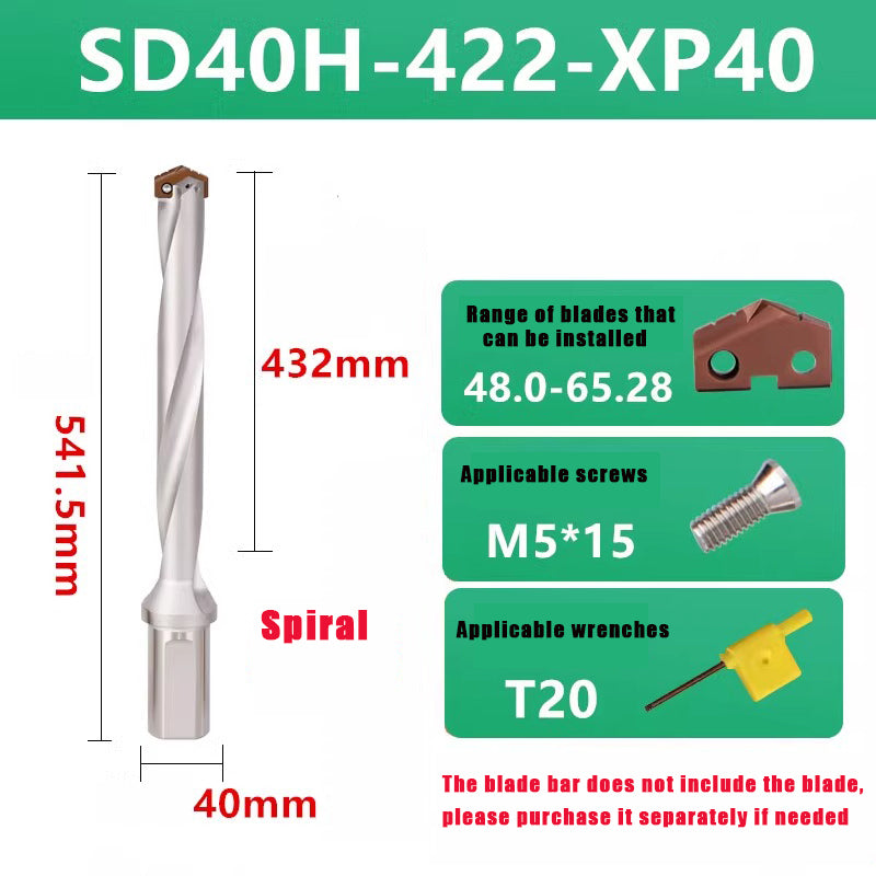 3013-Spade drill deep hole drill crown drill violent drill