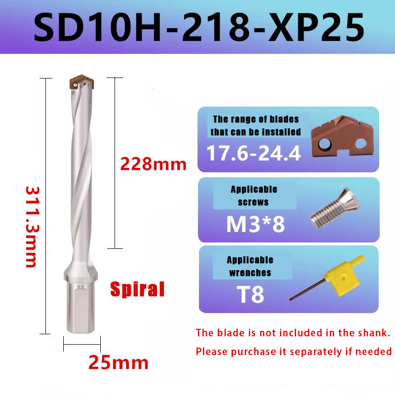 3013-Spade drill deep hole drill crown drill violent drill