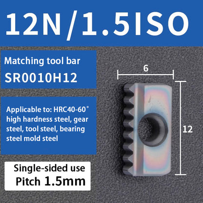 95-Comb milling blade/thread milling blade/comb blade 12/14/21/30 40N Shandong Denso Pricision Tools Co.,Ltd.