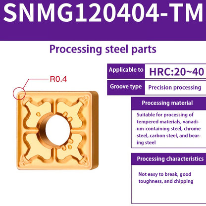 118-snmg120408/04 Stainless steel slotting carbide turning inserts Shandong Denso Pricision Tools Co.,Ltd.