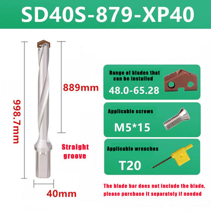 3013-Spade drill deep hole drill crown drill violent drill