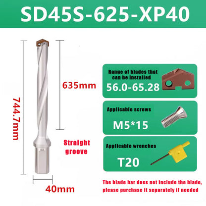 3013-Spade drill deep hole drill crown drill violent drill