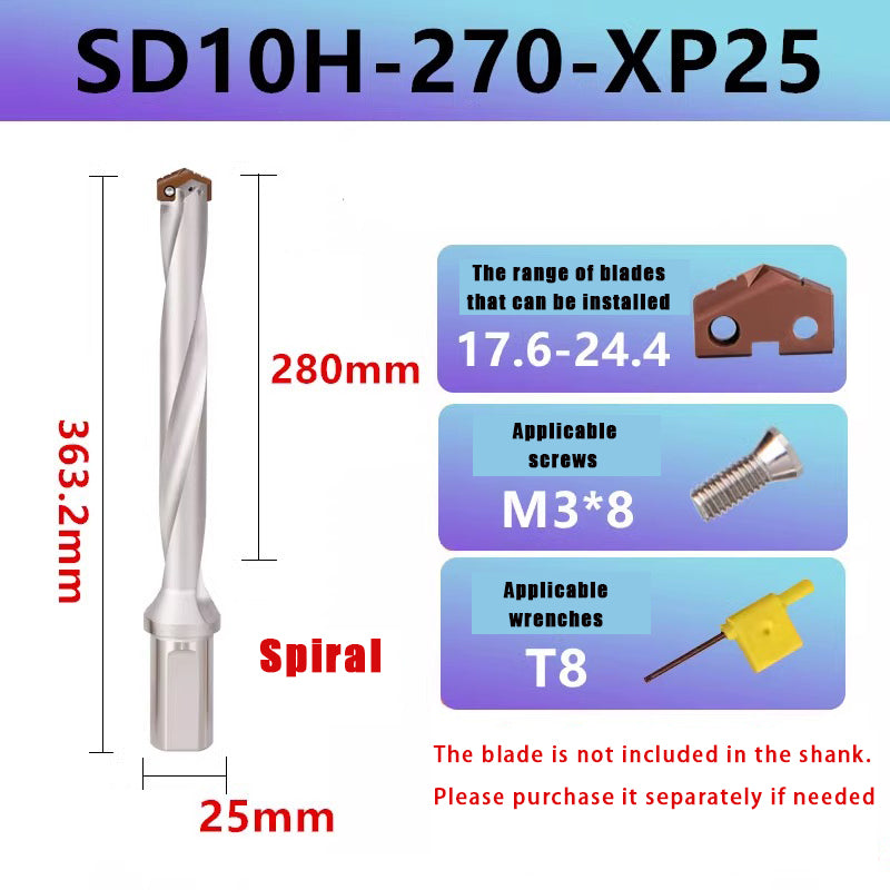 3013-Spade drill deep hole drill crown drill violent drill